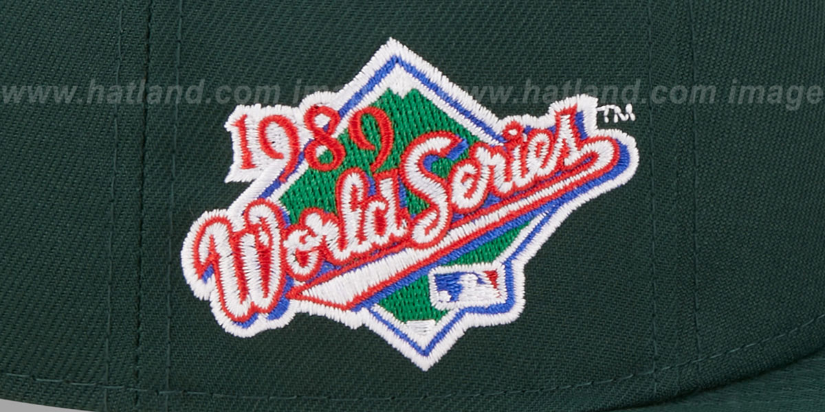 Oakland Athletics 1989 WS SIDEPATCH SNAPBACK Hat by New Era