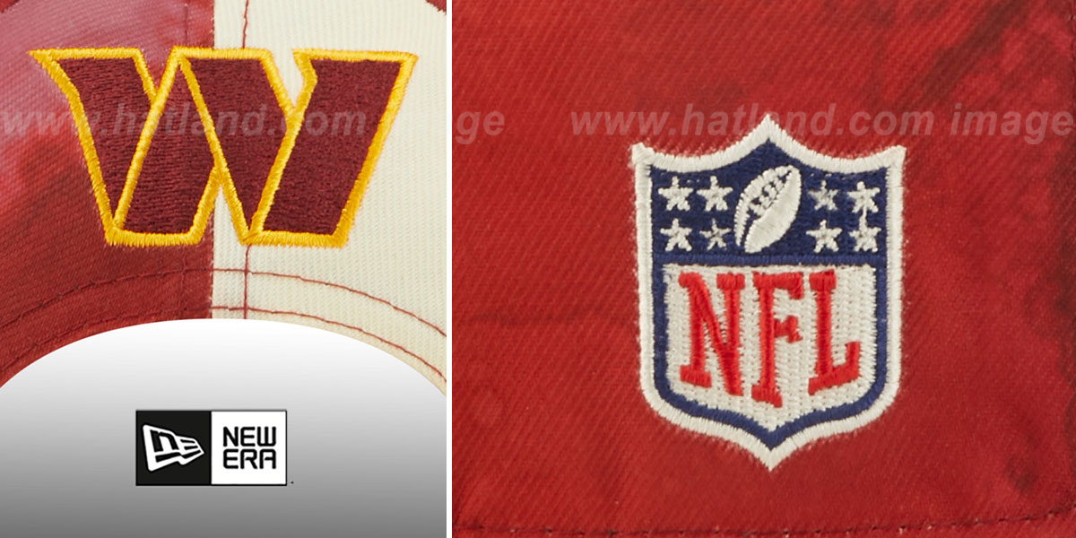 Washington Commanders 2022 NFL SIDELINE TIEDYE SNAPBACK Hat