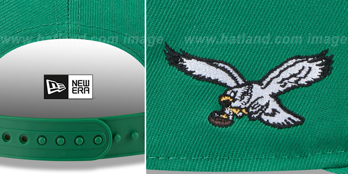 Script Caps Throwback Philadelphia Eagles THROWBACK TEAM-SCRIPT SNAPBACK Kelly Hat