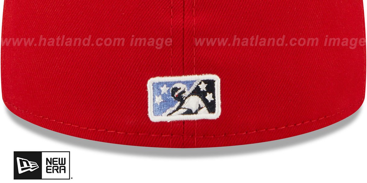 Corpus Christi Hooks THEME NIGHT RedNavy Fitted Hat