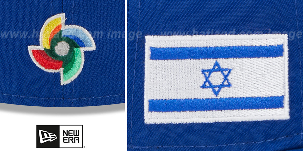 Israel 2023 WBC GAME Royal Hat by New Era