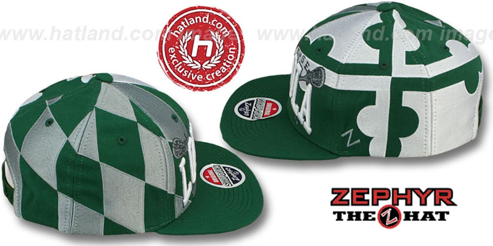 Loyola LACROSSE SUPERFLAG SNAPBACK Hat by Zephyr