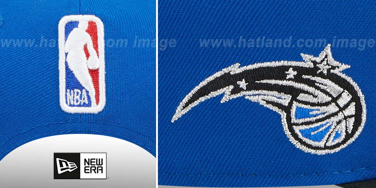 Ortlando Magic STATEMENT SNAPBACK Royal-Black Hat by New Era