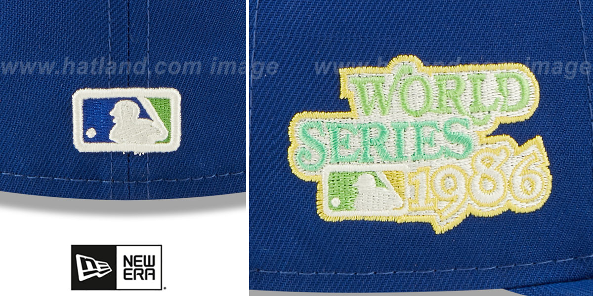 NEW ERA 59FIFTY 5950 NEW YORK METS 1986 SIDE PATCH FITTED HAT