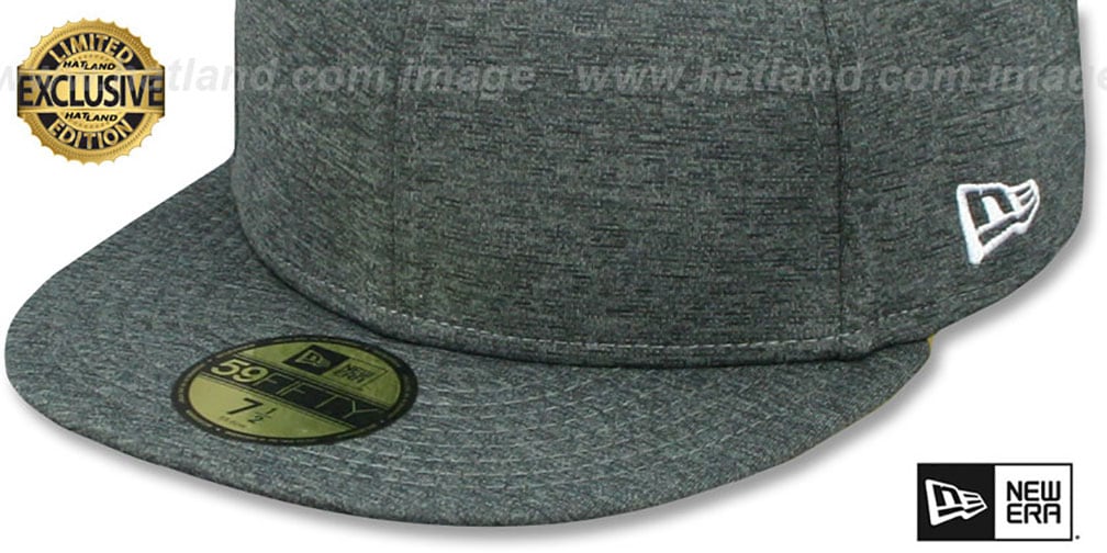 New Era 59FIFTYBLANK Dark Grey Shadow Tech Fitted Hat