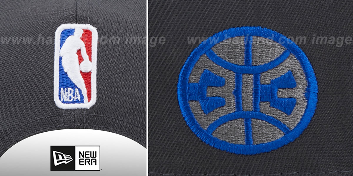 Detroit Pistons STATEMENT SNAPBACK Grey Hat by New Era