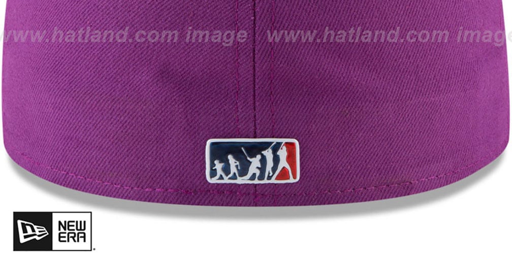 Colorado Rockies 2017 MLB LITTLE-LEAGUE Purple Fitted Hat