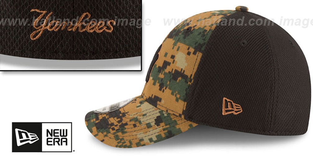 New York Yankees 2016 MEMORIAL DAY STARS N STRIPES FLEX Hat