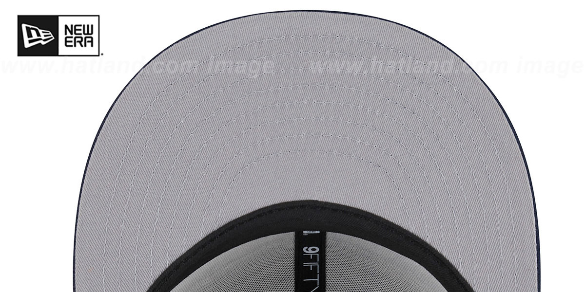Dallas Cowboys CHENILLE BAND SNAPBACK Grey-Navy Hat