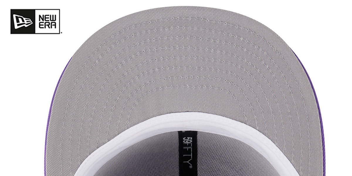 Toronto Raptors 1ST SEASON ANNIVERSARY SIDE-PATCH Purple Fitted H