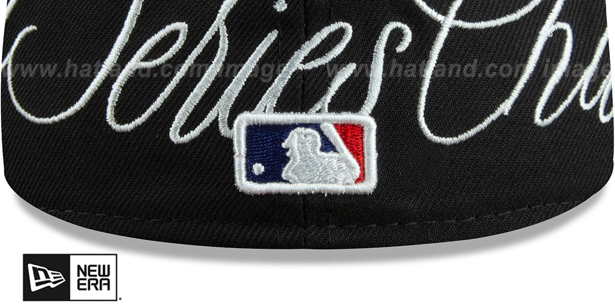 Chicago White Sox HISTORIC CHAMPIONS Black Fitted Hat