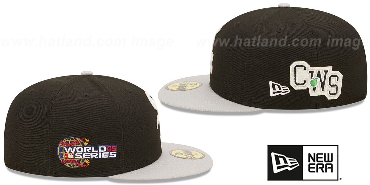 Chicago White Sox LETTERMAN SIDEPATCH Fitted Hat by New Era