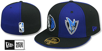 Mavericks DOUBLE WHAMMY Black-Royal Fitted Hat