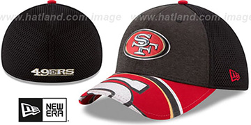 49ers 2017 NFL ONSTAGE FLEX Hat by New Era