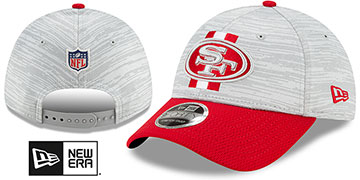49ers 2021 NFL TRAINING CAMP STRETCH-SNAP Hat by New Era