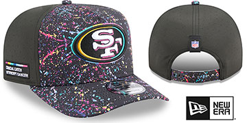 49ers 2025 CRUCIAL CATCH A-FRAME SNAPBACK Hat by New Era