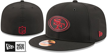 49ers 2026 'NFL SIDELINE' Black Fitted Hat by New Era