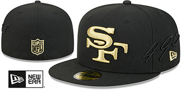 49ers NFL RIVALRIES Black Fitted Hat by New Era