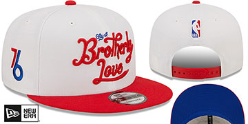 76ers 22-23 CITY-EDITION SNAPBACK Hat by New Era