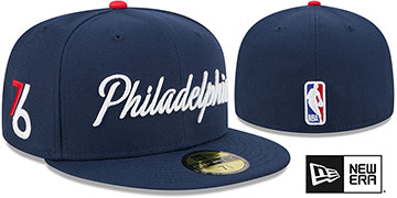 76ers 25-26 CITY-EDITION Fitted Hat by New Era