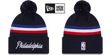 76ers 25-26 CITY-EDITION Knit Beanie Hat by New Era
