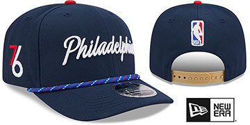76ers 25-26 CITY-EDITION STRETCH-SNAP Hat by New Era