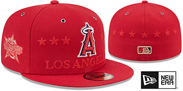 Angels 2026 MLB ALL-STAR GAME Red Fitted Hat by New Era