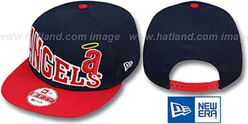 Angels COOP STOKED SNAPBACK Navy-Red Hat by New Era