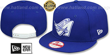 Angels COOP TEAM-BASIC SNAPBACK Royal-White Hat by New Era