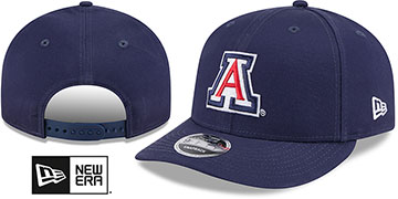 Arizona LOW-CROWN TEAM-BASIC SNAPBACK Navy Hat by New Era