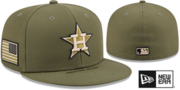 Astros 2026 ARMED FORCES STARS N STRIPES Hat by New Era