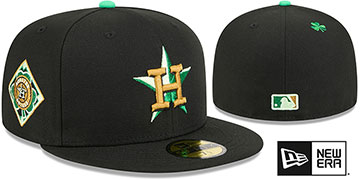 Astros 2026 ST PATRICKS DAY Fitted Hat by New Era