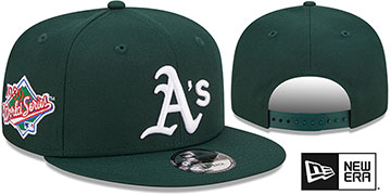 Athletics 1989 WS SIDE-PATCH SNAPBACK Hat by New Era