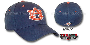 Auburn DH Fitted Hat by ZEPHYR - navy