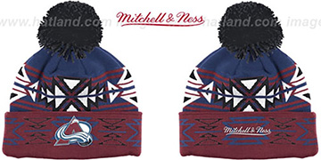 Avalanche GEOTECH Knit Beanie by Mitchell and Ness