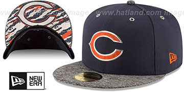 Bears 2016 NFL DRAFT Fitted Hat by New Era
