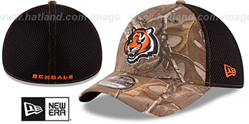 Bengals REALTREE NEO MESH-BACK Flex Hat by New Era