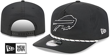 Bills 1920 ROPE SNAPBACK Black-White Hat by New Era