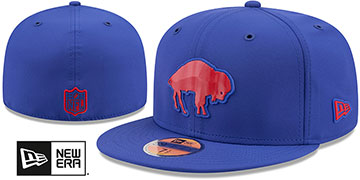 Bills 2026 NFL HISTORIC SIDELINE Royal Fitted Hat by New Era