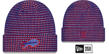 Bills 2026 SIDELINE WAFFLER Knit Beanie Hat by New Era