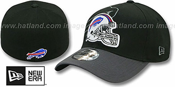 Bills NFL BLACK-CLASSIC FLEX Hat by New Era