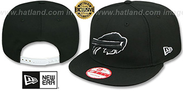 Bills TEAM-BASIC SNAPBACK Black-White Hat by New Era