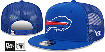 Bills TEAM-BASIC TRUCKER SNAPBACK Royal Hat by New Era