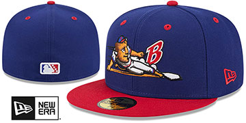 Bisons 2026 THEME NIGHT Royal-Red Fitted Hat by New Era