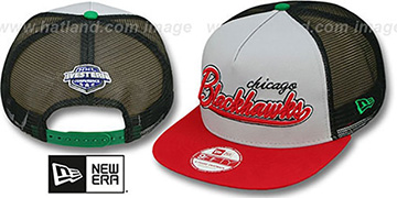 Blackhawks MARK-MESH A-FRAME SNAPBACK Hat by New Era