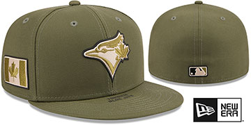 Blue Jays 2026 ARMED FORCES STARS N STRIPES Hat by New Era