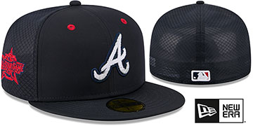 Braves 2026 MLB ALL-STAR HRD WORKOUT Fitted Hat by New Era