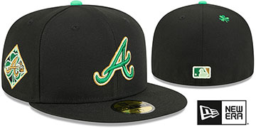 Braves 2026 ST PATRICKS DAY Fitted Hat by New Era