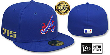 Braves 'ALTERNATE CITY CONNECT' Royal Fitted Hat by New Era