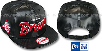 Braves COOP REDUX SNAPBACK Black Hat by New Era